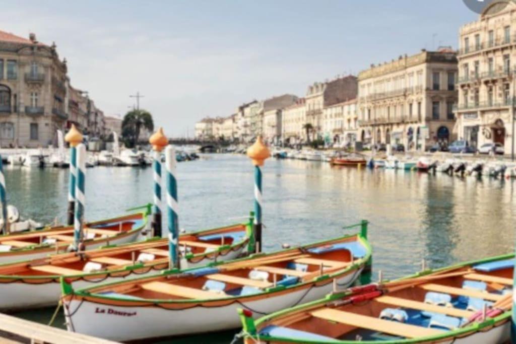 Appartement D'Exception En Centre Ville Sur Quai Sète Dış mekan fotoğraf